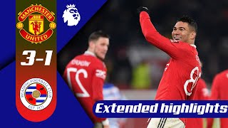 Manchester United vs Reading FA Cup (3-1) |Full Highlights Of man united vs reading fa cup|