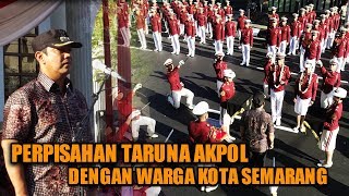 TRADISI PELEPASAN TARUNA AKPOL ANGKATAN 50 SEBAGAI WARGA KOTA SEMARANG