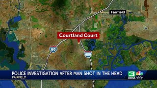 Fairfield man in critical condition after he was shot in his vehicle