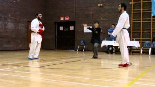 Inter-U 2012 - Men's BB Kumite - Mostafa vs Mahmood