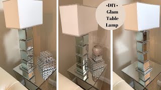 Modern Glam Table Lamp DIY || Home Decorating for Less