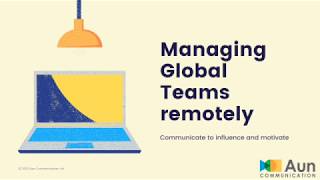 Managing Global Teams remotely