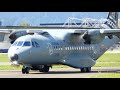 (4K) Airbus Military CASA C295 (EC-001) Departure at Zeltweg Hinterstoisser Fliegerhorst!