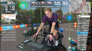 Zwift Racing League - Round 3 | Race 5 - Everything Bagel NYC | Americas West Div 1 (B)