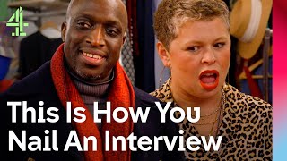 How To Smash A Job Interview With Emmanuel Sonubi \u0026 Laura Smyth | Funraisers | Channel 4