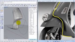 Vespa GT60 en Rhino3D 01