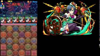 【パズドラ】降臨チャレンジ10Fメフィストフェレス　ALLヴェルダンディ