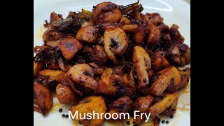 ଛତୁ ଭଜା | Kadai Mushroom Fry 🍄  Authentic Recipe| Chatu Bhaja👌Nummykitchen\u0026Vlogs