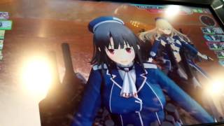 Admiral Capybara kancolle arcade playthrough 3-4 extra battle heavy damage 大破 Nagato cut-in