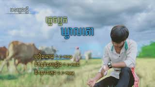 C-Nou - ភ្លេចអ្នកឃ្វាលគោ (ជឿន ណូ)