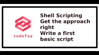 Sharing My Approach to write a Shell Script|First Shell Script