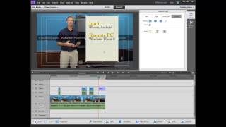 Producing an Instructional Video using Adobe Premiere Elements