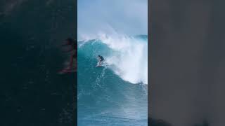 Kai and Ridge Lenny just make it out at Peahi!!! 🌊 #shorts