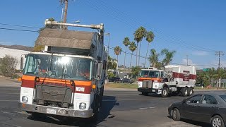 EDCO Trucks Coming back to the Yard