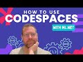 Using ML.NET in a GitHub Codespace