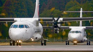 ［鹿児島空港］大渋滞！？濃霧で始発便1時間遅れの出発✈︎ RWY34 早朝の離着陸／Kagoshima Airport