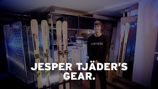 Jesper Tjäder's gear