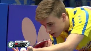 Truls Moregard vs Niu Guankai (WJTTC 2017)