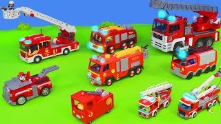 El Bombero Sam juguetes  - Camion de bomberos - Vehículos de juguete - Fireman Sam toys
