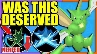 Is this why the SWORD DANCE NERF on SCYTHER was Deserved?! | Pokemon Unite