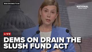 Press conference for Drain the Slush Fund Act