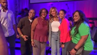 Beyoncé Meets With Hurricane Harvey Survivors 2017