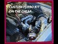 The world’s CHEAPEST eBay turbo kit 2: installation on a Nissan-Datsun 720! Bad Video, Don't Watch!