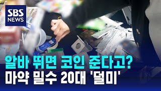 알바 뛰면 코인 준다고?…마약 밀수 20대 '덜미' / SBS