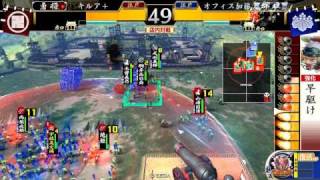 キルア+ VS オフィス加藤（戦国大戦界リーグ戦1）