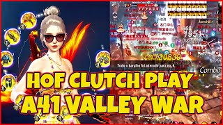 HOFR TAKE REDMOON VALLEY HOF CLUTCH PLAY AT A41 VALLEY WAR | FAMOUS FAMILY VS HOF RESISTANCE | MIR4