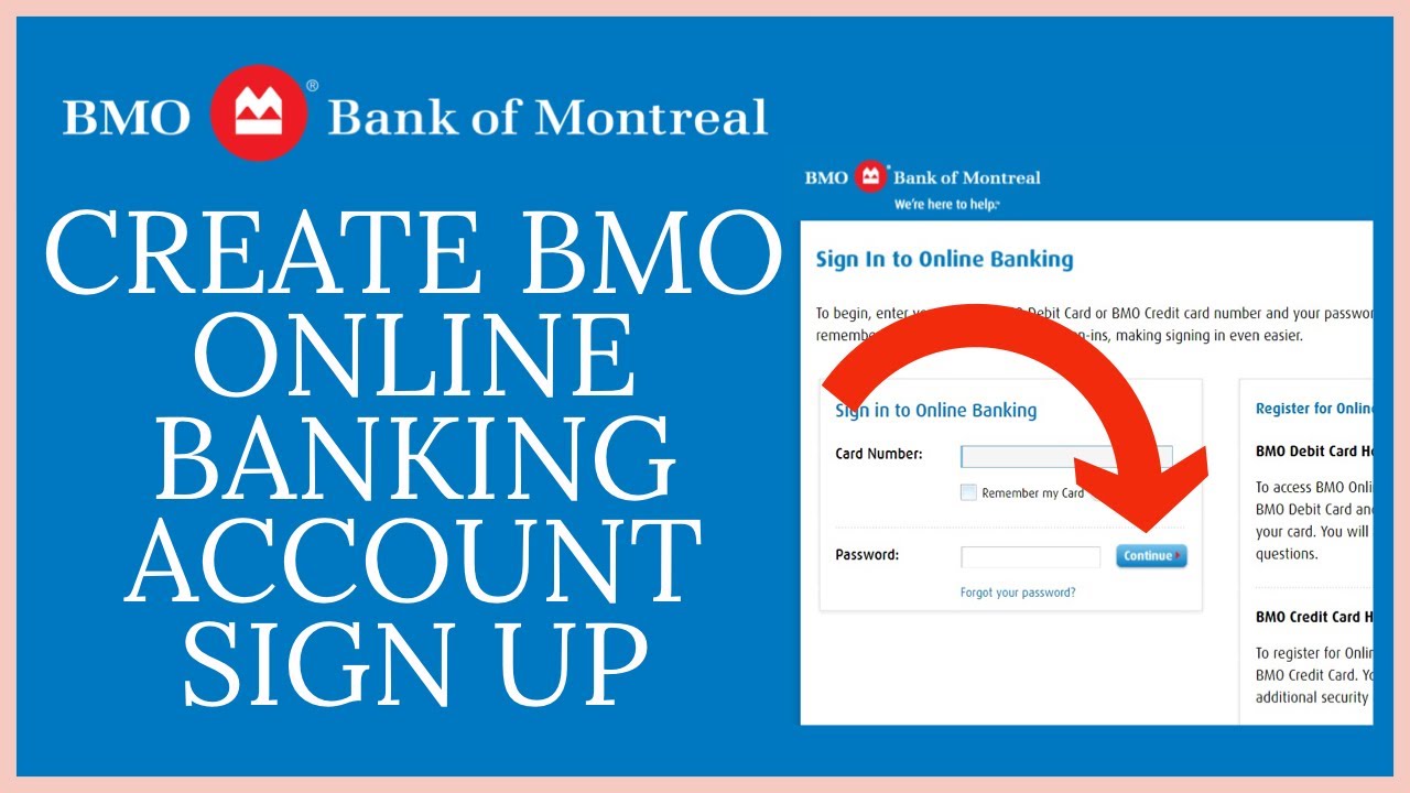 Bank Of Montreal Online Banking Sign Up | Open Bank Of Montreal Online ...