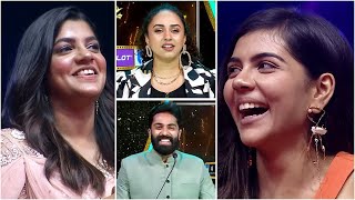 Kalyani Priyadarshan \u0026 Aparna Balamurali Enjoying Pearle Maaney's Funny Punches On Govind Padmasorya