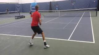 Play Testing Donnay Racquets