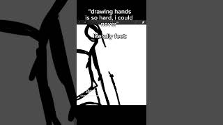 reupload // silly meme  ib @RandomArt124 #shorts #art #drawing #trending #relatable #hands #howto