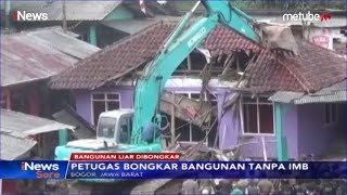 Isak Tangis Warnai Pembongkaran Puluhan Bangunan Liar di Puncak - iNews Sore 29/08