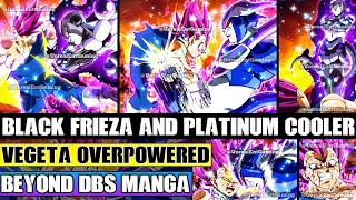 Beyond Dragon Ball Super Black Frieza And Platinum Cooler Battle And Overpower Ultra Ego Vegeta!