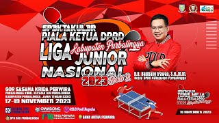 FINAL BEREGU PUTRA LIGA TENIS MEJA JUNIOR SERI 2 NASIONAL PURBALINGGA