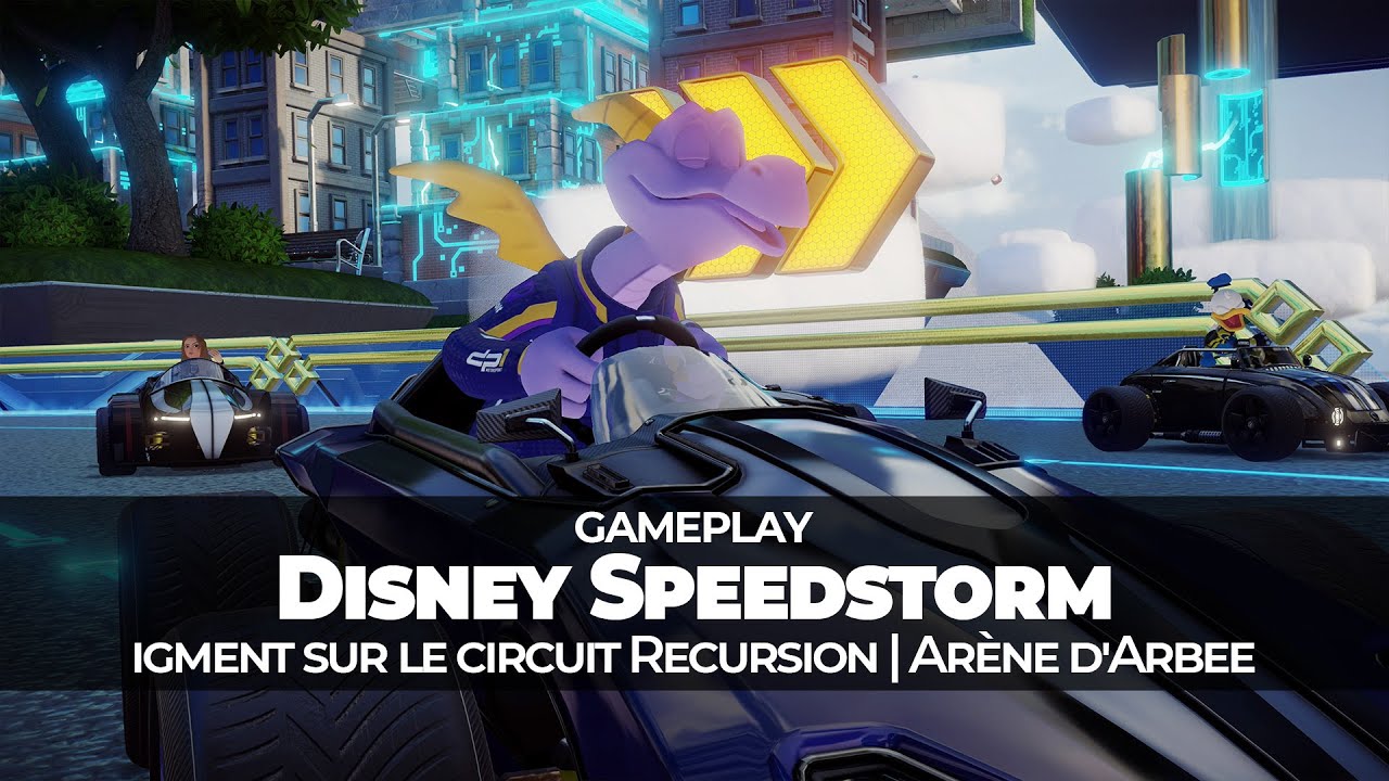 Disney Speedstorm - Course Avec Figment Sur Le Circuit Recursion ...