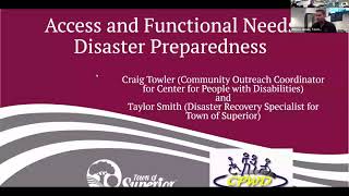 General Preparedness for Access and Functional Needs