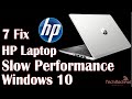 Speed Up HP Laptop Slow Performance - 7 Fix How To