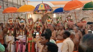 Thiruppanandal Sri arunajadeaswarar temple maha kumbabishekam yaagasalai 1st day part 1