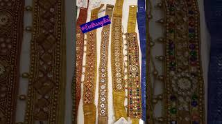 Saree belt// Hip belt// Aari work hip belt... detailed video in description.