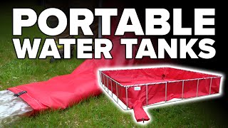 Best Portable Water Tanks for Firefighting | Fast Drain & Heavy-Duty
