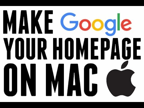 How To Make Google Your Homepage On Mac How To Make Google Your Homepage On Mac