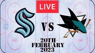 NHL Live Seattle Kraken vs San Jose Sharks 20th February 2023 Full Game Reaction