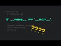 What if __name__ == '__main__' does in Python | 2MinutesPy