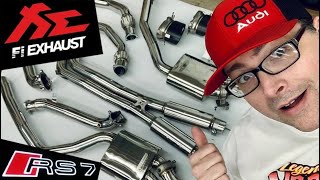 Adding Insane FI Exhaust to my Audi RS7  pt.1