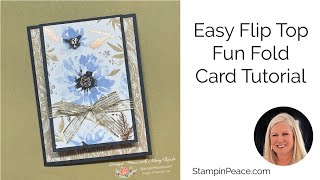 Easy Flip Top Fun Fold Card Tutorial