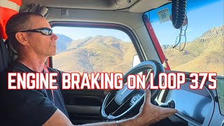 How to Use the Engine Brake - Stunning Loop 375 around El Paso