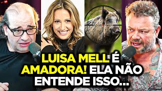 RICHARD RASMUSSEN MANDA RECADO pra LUISA MELL: a REALIDADE da CAÇA e ABATE de ANIMAIS!